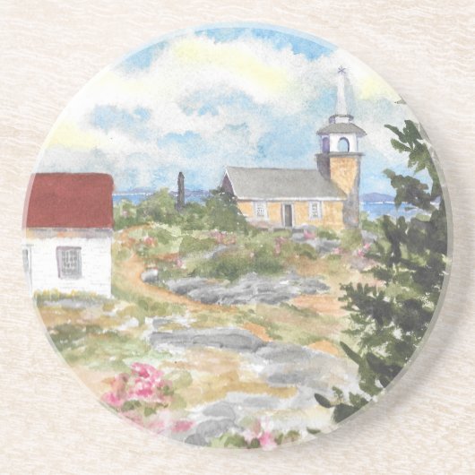 Star Island Isle of Shoals Untersetzer (Vorne)