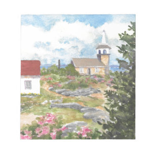 Star Island Room View auf der Insel Shoals NH Notizblock