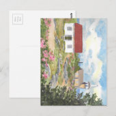 Star Island Room View auf der Insel Shoals NH Postkarte (Vorne/Hinten)