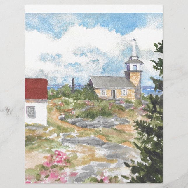 Star Island Stationary (Vorderseite)