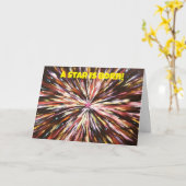 Star ist die Geborene neue Gratulationskarte Karte (Gelbe Blume)