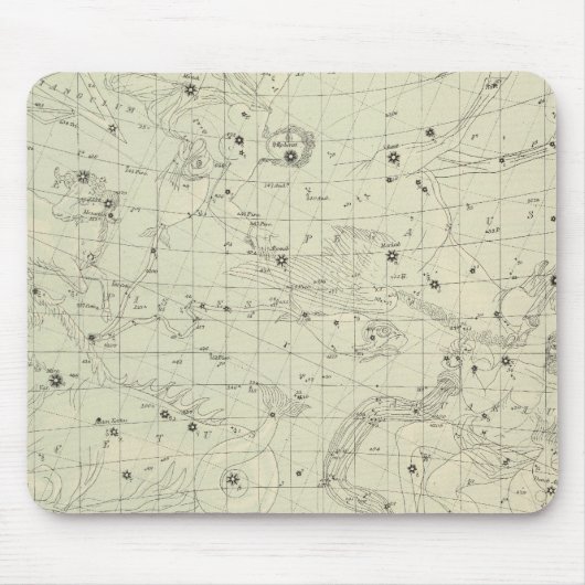 Star-Karte 2 Mousepad (Vorne)
