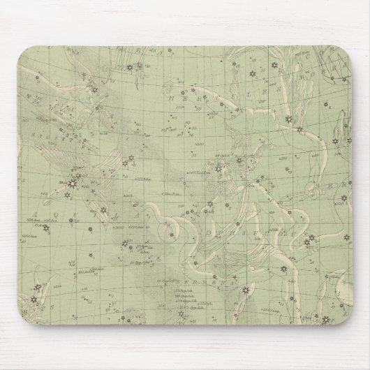 Star-Karte 2 Mousepad (Vorne)