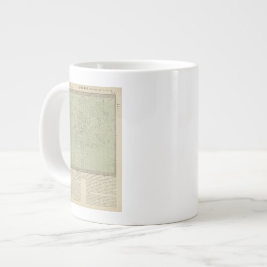 Star-Karte Jumbo-Tasse (Vorderseite Links)