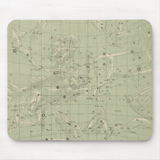 Star-Karte Mousepad (Vorne)