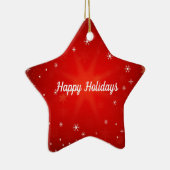 Star Keramik Ornament (Rechts)