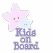 Star Kids an Bord Aufkleber (Vorderseite)