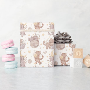 Star Kittens Geschenkpapier