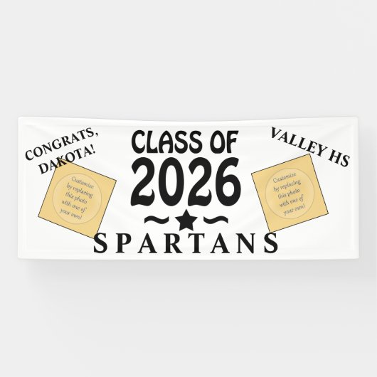 Star-Klasse des Abschlusses 2026 Banner (Horizontal)