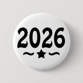 Star-Klasse des Abschlusses 2026 Button (Vorderseite)