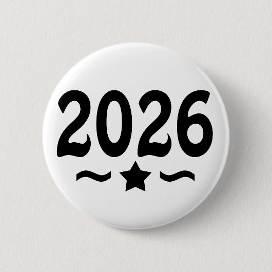 Star-Klasse des Abschlusses 2026 Button (Vorderseite)