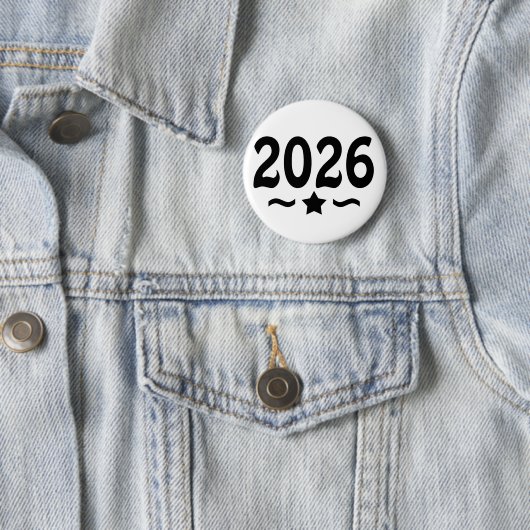 Star-Klasse des Abschlusses 2026 Button (Beispiel)