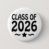 Star-Klasse des Abschlusses 2026 Button (Vorderseite)
