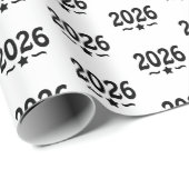 Star-Klasse des Abschlusses 2026 Geschenkpapier (Rolleneckpunkt)