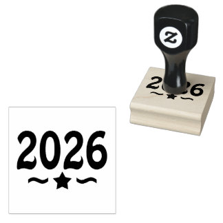 Star-Klasse des Abschlusses 2026 Gummistempel