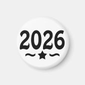 Star-Klasse des Abschlusses 2026 Magnet (Vorne)