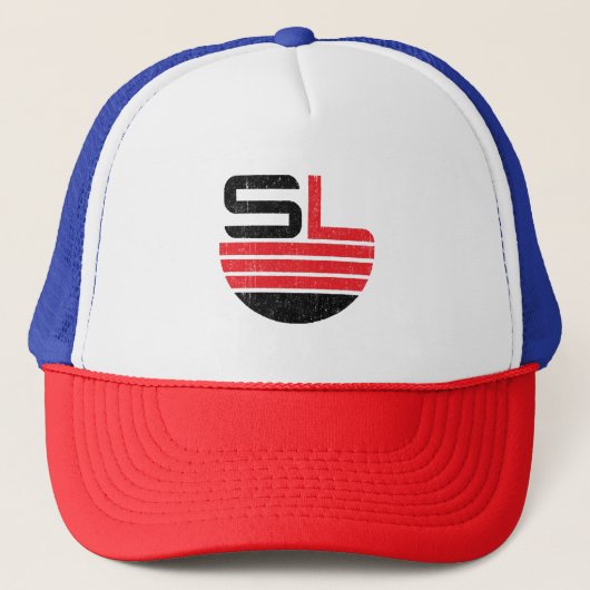 Star-Labrador-Pocket-Variante Truckerkappe (Vorderseite)