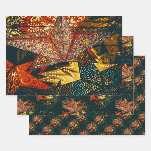 Star Lanterns Geschenkpapier Set (Set)