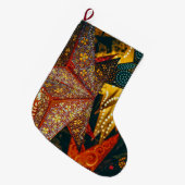 Star Lanterns Großer Weihnachtsstrumpf (Vorderansicht (hängend))