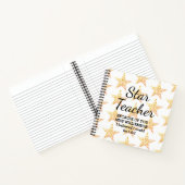 STAR-LEHRER-ANERKENNUNG glaubte, ich könnte mir ei Notizblock (Innenseite)