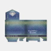 Star Light Blue Sky Graduation Party Geschenkschachtel (Ungefaltet)