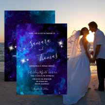 Star Light Blue Sky Wedding