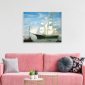 Star Light in Boston Harbour Leinwanddruck (Insitu (Wohnzimmer))