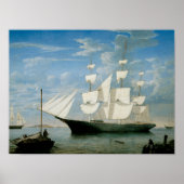 Star Light in Boston Harbour Poster (Vorne)