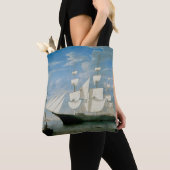 Star Light in Boston Harbour Tasche (Von Nahem)
