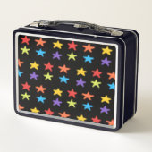 Star Light Metal Lunchbox (Multi & Black) (Rückseite)