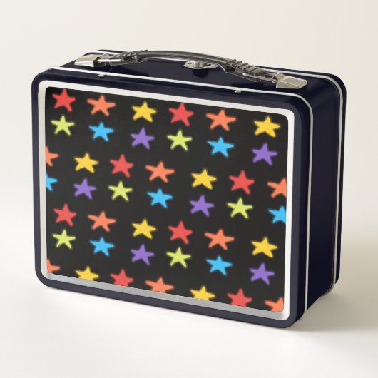 Star Light Metal Lunchbox (Multi & Black) (Rückseite)
