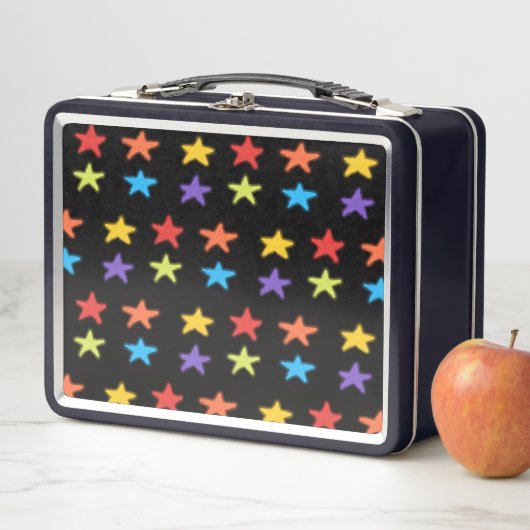 Star Light Metal Lunchbox (Multi & Black) (Beispiel)