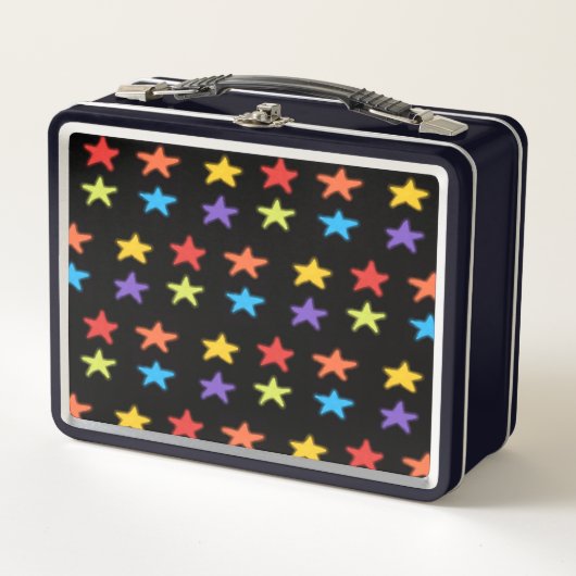 Star Light Metal Lunchbox (Multi & Black) (Vorderseite)