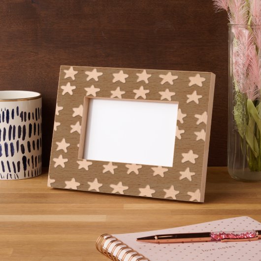 Star Light Picture Frame (Multi & Black) Geätzte Rahmen (Links)