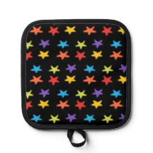 Star Light Pot Holder (Multi & Black)