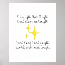 Star Light Star Bright Poster