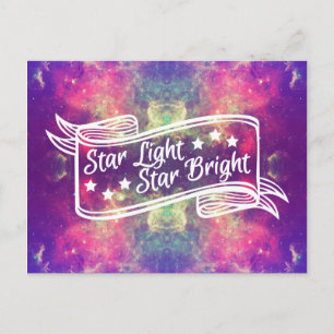 Star Light Star Bright Postkarte