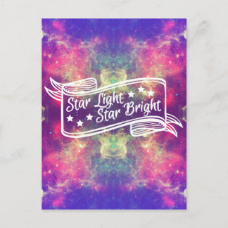 Star Light Star Bright Postkarte
