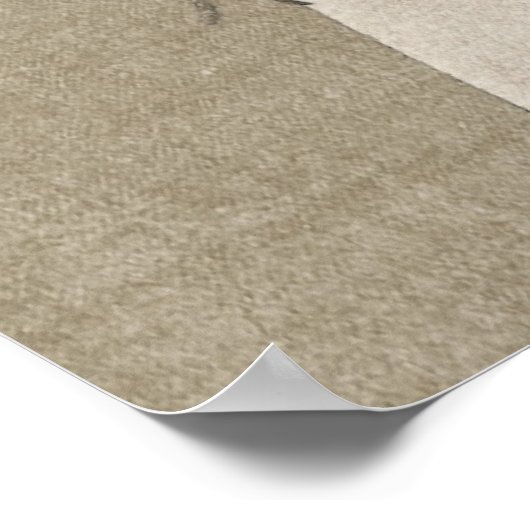 Star Light, Star Bright Snowman Poster (Ecke)