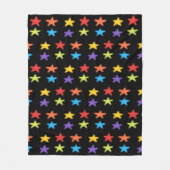 Star Light Throw Blanket (Multi & Black) Fleecedecke (Vorderseite)