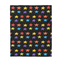 Star Light Throw Blanket (Multi & Black)