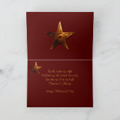 "Star Light" Valentine Karte (Innenseite)