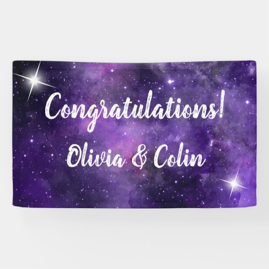 Star Light - Wedding Banner (Horizontal)