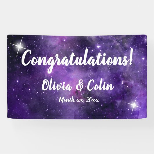Star Light - Wedding Banner (Horizontal)