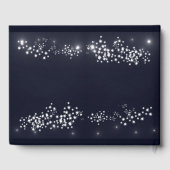 Star Light Wedding Guest Book Gästebuch (Rückseite)