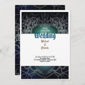 Star Liight Rose Einladung zur Hochzeit (Vorne/Hinten)