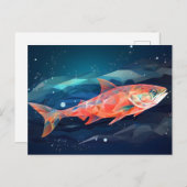 Star Lmon Postkarte (Vorne/Hinten)