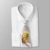 Star Magnolia Bloom Neck Tie Krawatte (Gebunden)