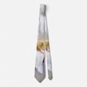 Star Magnolia Bloom Neck Tie Krawatte (Vorderseite)