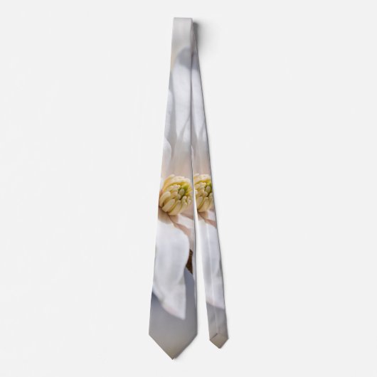 Star Magnolia Bloom Neck Tie Krawatte (Vorderseite)